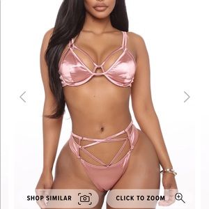 NWT Fashion Nova Pink Swimsuite